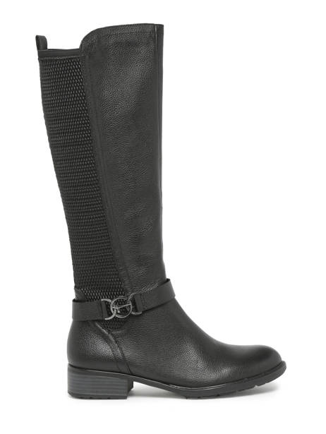 Bottes Cavalières En Cuir Tamaris Noir women 41