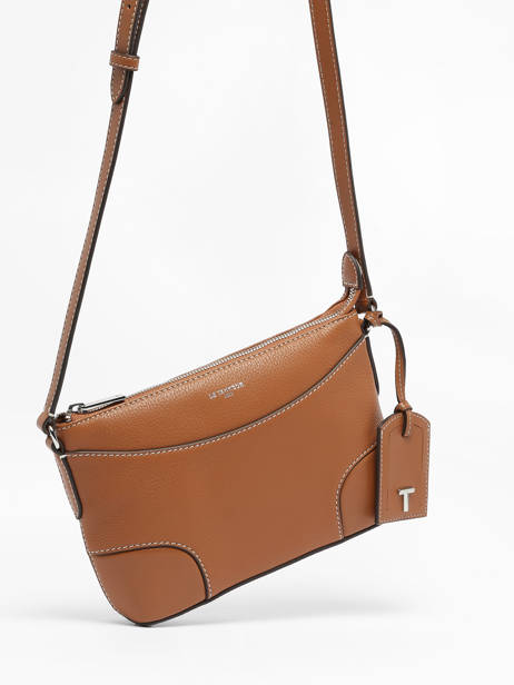 Crossbody Bag Romy Leather Le tanneur Brown romy TROM1101 other view 2