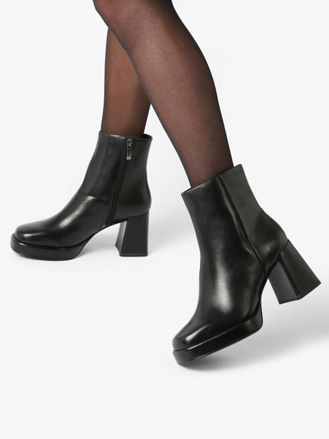 Heeled Boots In Leather Tamaris Black women 41 other view 2