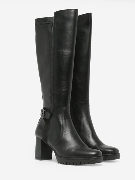 Heeled Boots Evie In Leather Dorking Black theme D8955 other view 2