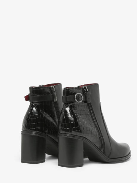 Heeled Boots In Leather Tamaris Black women 41 other view 4