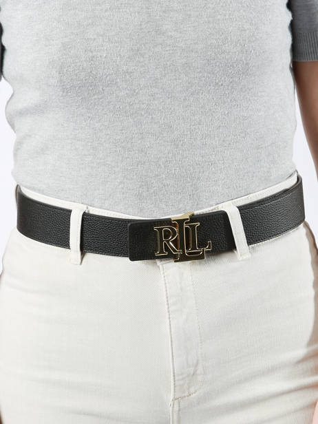 Belt Lauren ralph lauren Black elmswood 12912040 other view 1