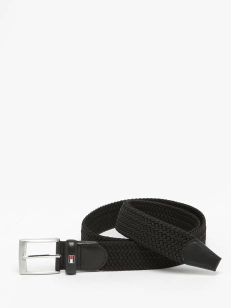 Belt Tommy hilfiger Black new adan AM02801 other view 3