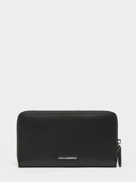 Leather K/ikonik 2.0 Wallet Karl lagerfeld Black k ikonic 2.0 240W3260 other view 2