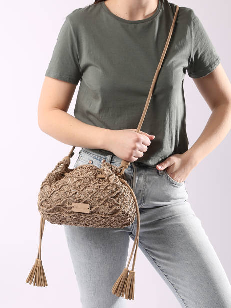 Braided Jute Tanaisie Crossbody Bag Woomen Beige tanaisie WTAN06 other view 1