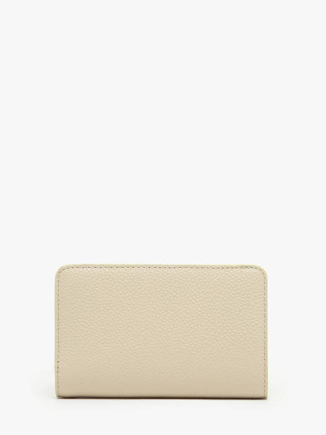 Leather Ninon Bicolore Wallet Lancel Beige ninon A12846 other view 2