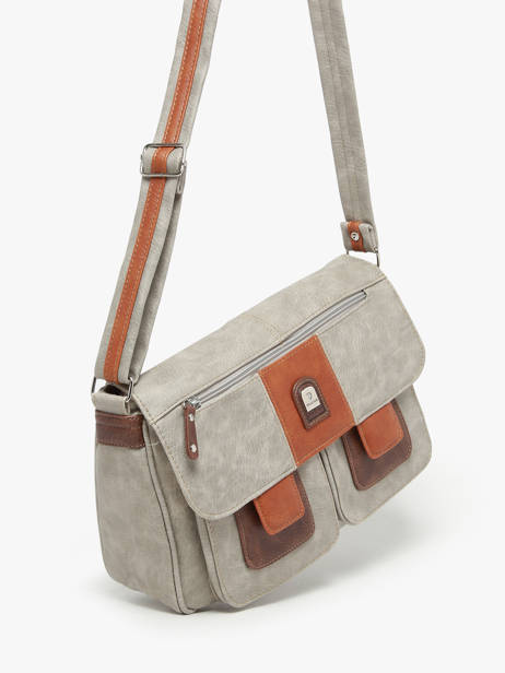 Crossbody Bag Basic Miniprix Gray basic DD2029 other view 2