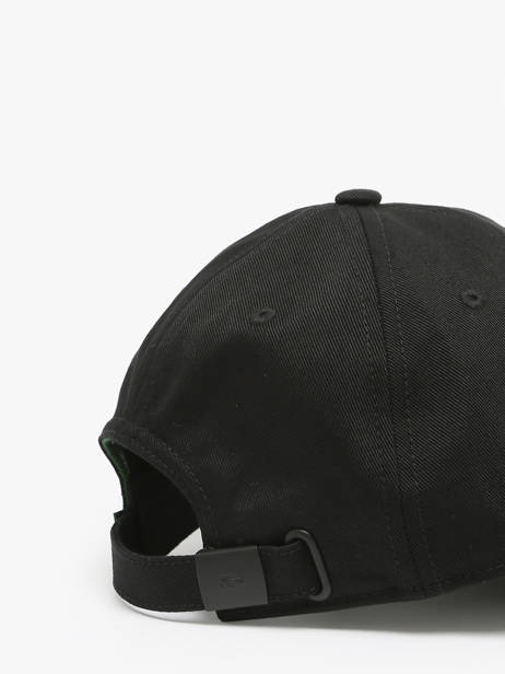 Cap Lacoste Black accessoires RK049100 other view 2