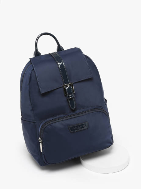 Backpack Lancaster Blue basic vernis 514-86 other view 2