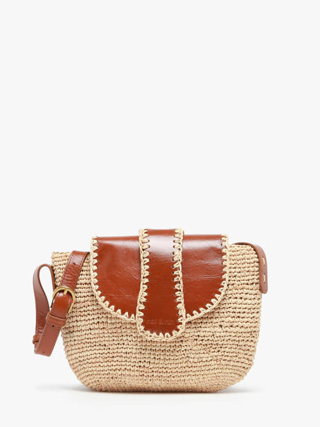 Crossbody Bag Raphia Raphia Nat et nin Brown raphia RA