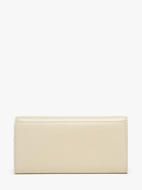 Wallet Leather Lancel Beige billie A12769 other view 2