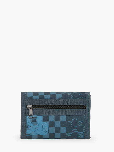 Compact Kids Wallet Actual Cameleon Blue actual WALL other view 2