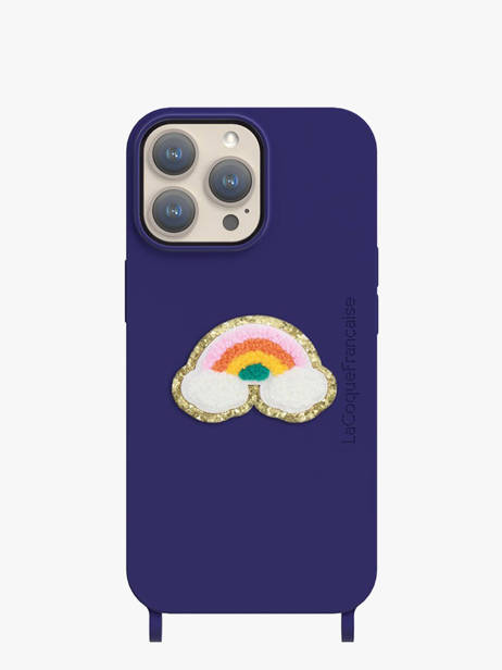 Phone Case Patch Rainbow La coque francaise Multicolor accessoires LE314657 other view 1