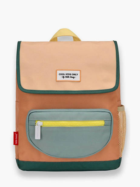 Backpack Hello hossy Brown cool kids 5