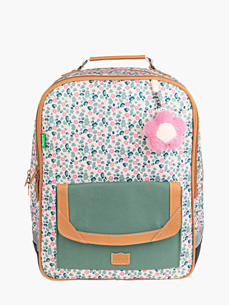 2-compartment Backpack Tann's Multicolor les fantaisies f 74267