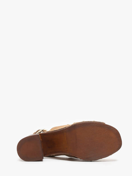 Sandales à Talon Tessy En Cuir Les tropeziennes Beige women TESSY vue secondaire 4