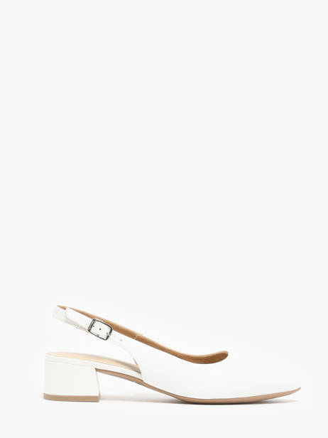 Pumps With Straps In Leather Tamaris White women 42