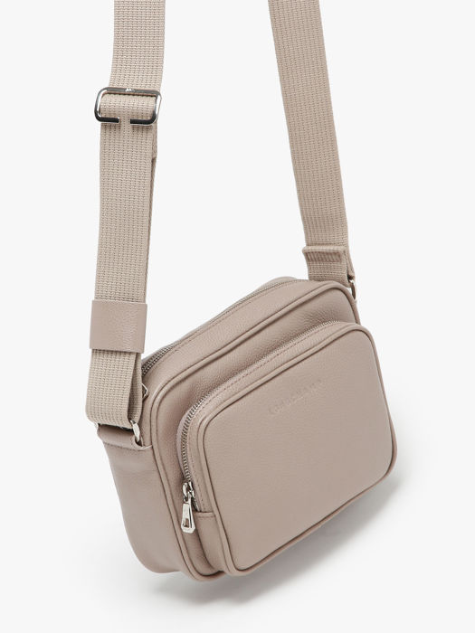 Longchamp Le foulonné Messenger bag Gray