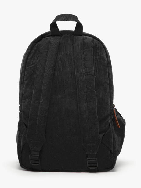 2-compartment Backpack Basilic pepper Black delhi BDEH02 other view 4