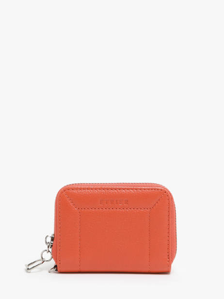 Coin Purse Altesse Leather Etrier Orange altesse EALT090S