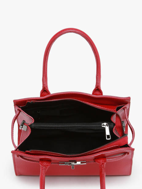 Handbag Caviar Leather Milano Red caviar CA24063 other view 3