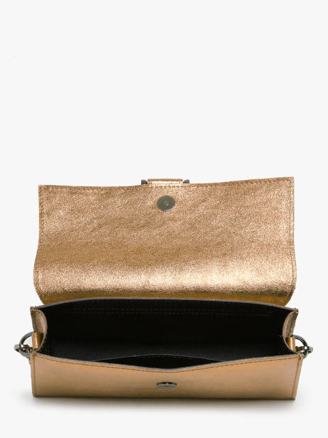 Shoulder Bag Nine Leather Milano Gold nine NI24066 other view 3