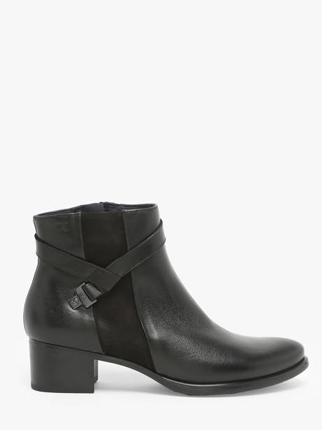 Bottines Alegria En Cuir Dorking Noir theme D7232