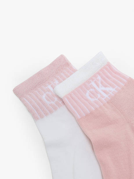 Socks Calvin klein jeans Pink socks women 71230599 other view 1