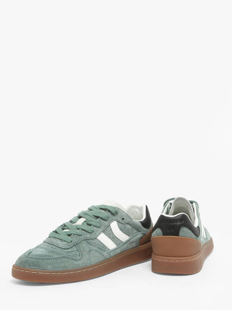 Sneakers Goal In Leather Coolway Green men 8623396 other view 2