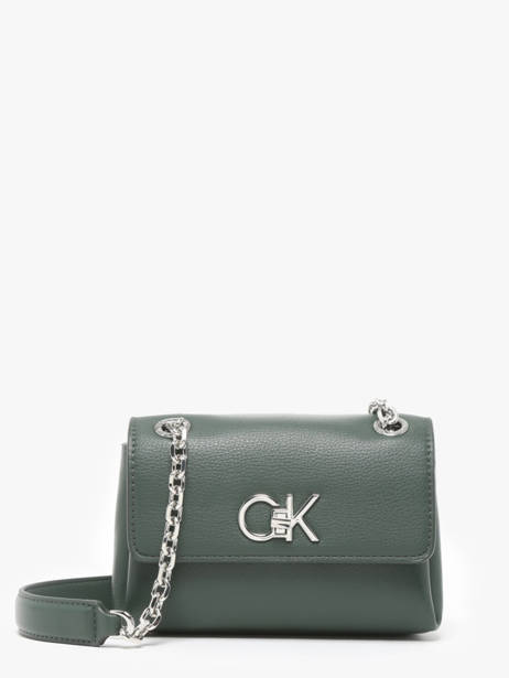 Sac Bandoulière Re-lock Calvin klein jeans Vert re-lock K612546