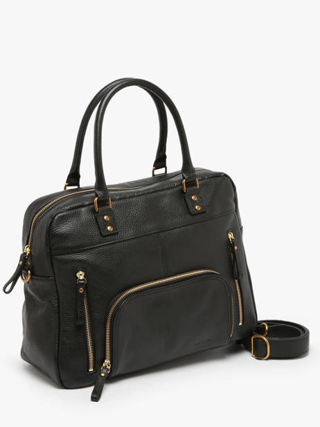 Sac Macy Cuir Nat et nin Noir vintage MACY vue secondaire 2