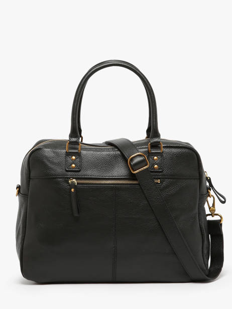 Sac Macy Cuir Nat et nin Noir vintage MACY vue secondaire 4