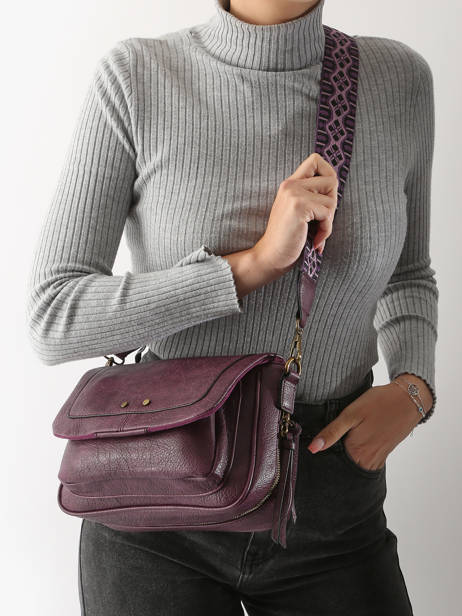 Shoulder Bag Sangle Miniprix Violet sangle B other view 1