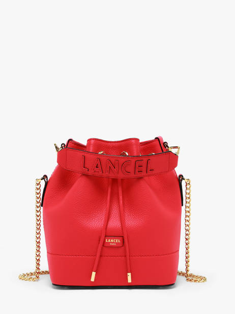 Sac Seau S Ninon Cuir Lancel Rouge ninon A10922