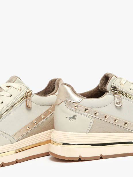 Sneakers Mustang Beige women 1498301 other view 3