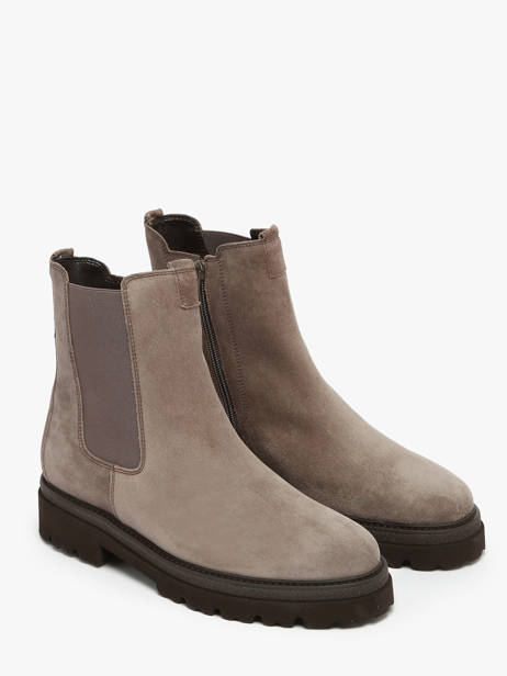 Chelsea Boots En Cuir Gabor Marron women 10 vue secondaire 2