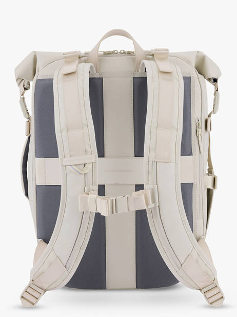 Backpack Kapten and son Beige backcpack LISBON other view 5