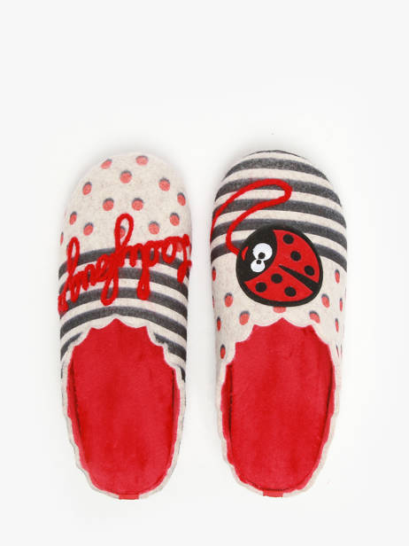 Slippers La maison de l'espadrille Red women 7