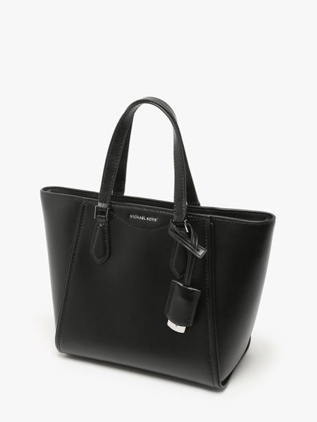 Sac Bandoulière Taryn Cuir Michael kors Noir taryn F4STBC1L vue secondaire 2