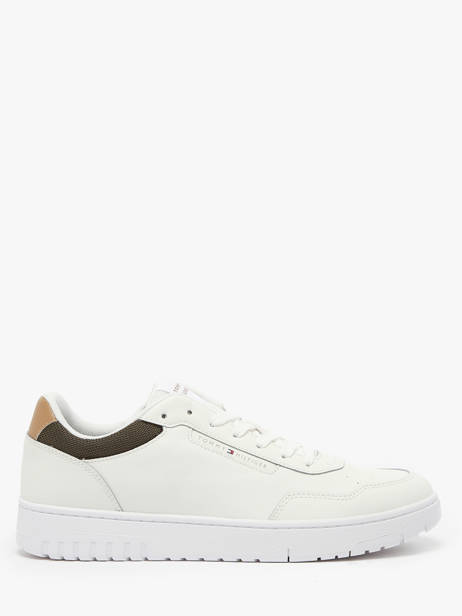 Sneakers In Leather Tommy hilfiger Multicolor men 5369YBL