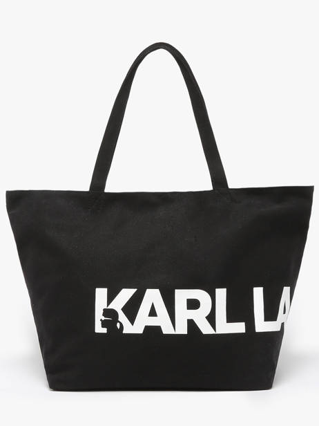 Shopping Bag K Essential Cotton Karl lagerfeld Black k essential 246W3886