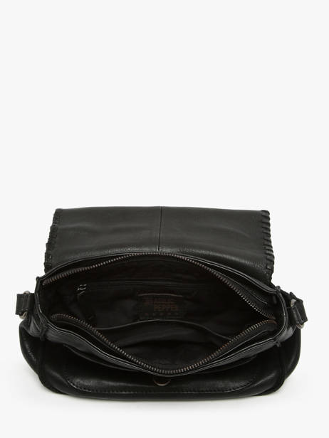 Sac Bandoulière Utility Cuir Basilic pepper Noir utility BUTI09 vue secondaire 3