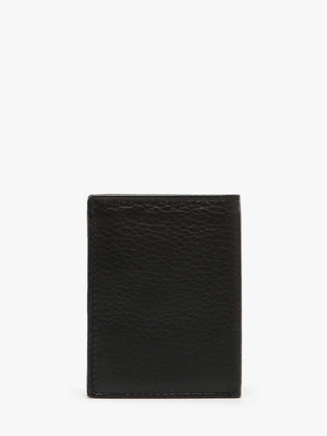 Wallet Leather Yves renard Black foulonne 23520 other view 3