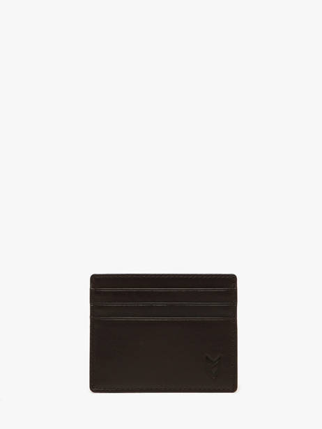 Card Holder Leather Yves renard Brown bovino 192