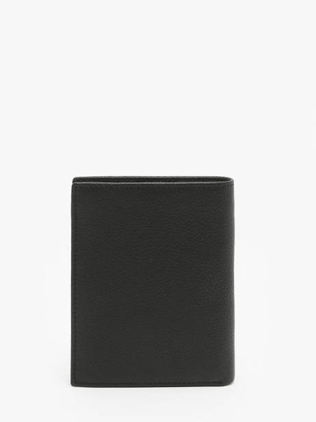 Wallet Leather Hugo boss Black grained HLO416A other view 2