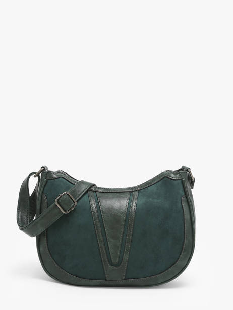 Crossbody Bag Winter Velvet Miniprix Green winter velvet 3663