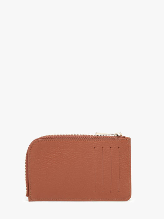 Longchamp Le foulonné Porte billets/cartes Marron