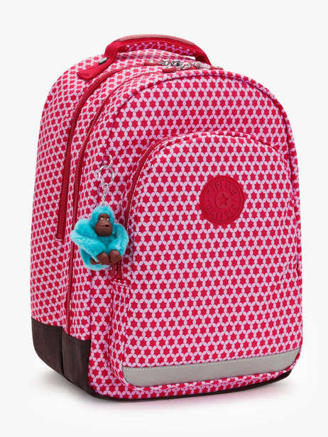 2-compartment Backpack Kipling Red back to school / pbg PBGI7090 other view 2