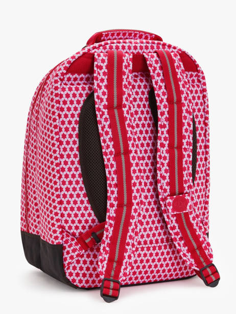 2-compartment Backpack Kipling Red back to school / pbg PBGI7090 other view 4