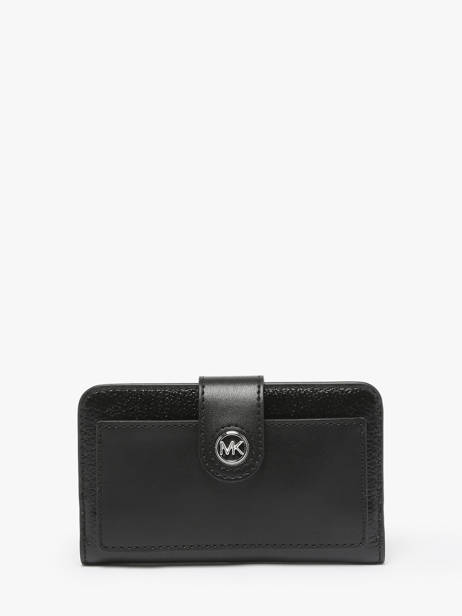 Wallet Leather Michael kors Black mk charm S4S0KF6L